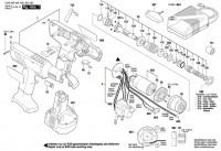 Bosch 0 602 490 436 EXACT 9 Cordless Screw Driver Spare Parts